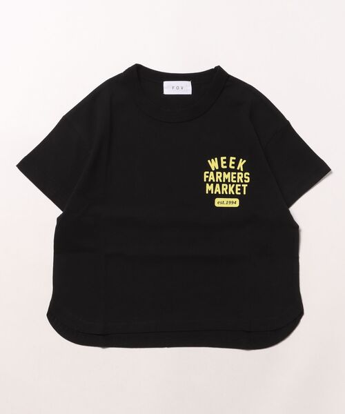 FOV(フォブ)の「FOV/フォブ WEEK 6分袖Tシャツ(Tシャツ/カットソー・キッズ・ブラック/ホワイト系その他2/ホワイト・M/L/XL/S)」の13枚目の写真