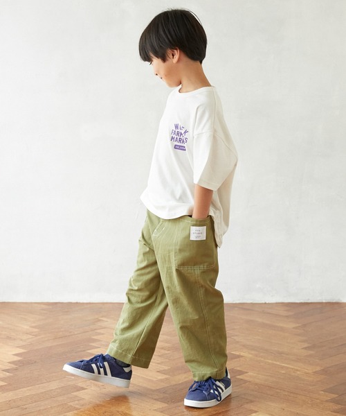 FOV(フォブ)の「FOV/フォブ WEEK 6分袖Tシャツ(Tシャツ/カットソー・キッズ・ブラック/ホワイト系その他2/ホワイト・M/L/XL/S)」の21枚目の写真