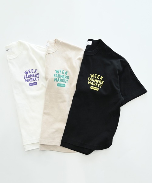 FOV(フォブ)の「FOV/フォブ WEEK 6分袖Tシャツ(Tシャツ/カットソー・キッズ・ブラック/ホワイト系その他2/ホワイト・M/L/XL/S)」の16枚目の写真