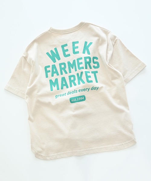 FOV(フォブ)の「FOV/フォブ WEEK 6分袖Tシャツ(Tシャツ/カットソー・キッズ・ブラック/ホワイト系その他2/ホワイト・M/L/XL/S)」の6枚目の写真