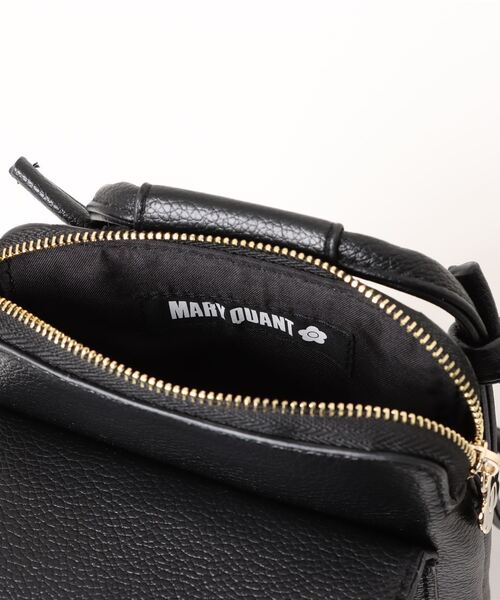 MARY QUANT（マリークワント）の「シュリンクデイジーペタル モバイルショルダー（ショルダーバッグ・レディース・ブラック/シルバー・FREE）」の7枚目の写真