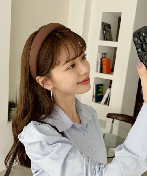 セール】ベーシック レトロ ワイド カチューシャ（カチューシャ）｜Ada