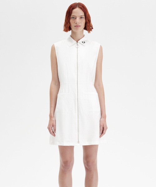 フレッドペリー　ワンピース Twin Tipped Fred Perry Dress(8 350：BLACK): | FRED PERRY