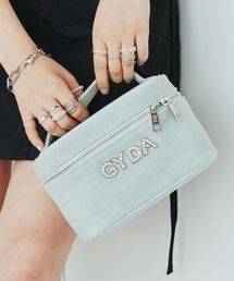 GYDA(ジェイダ) バニティポーチ GY-P293 ラインストーンロゴ