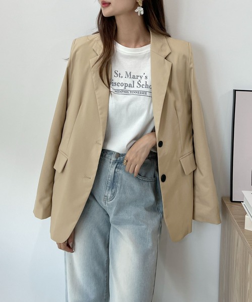 3サイズ展開】ベーシックテーラードジャケット（テーラード