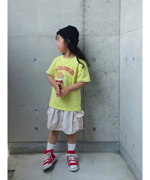 TARKER(ターカー)の「インパン付きナイロンバルーンスカート(スカート・キッズ・オフホワイト/ピンク・90/100/110/120/130/140/150)」の11枚目の写真