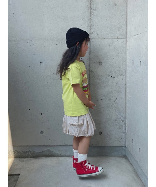 TARKER(ターカー)の「インパン付きナイロンバルーンスカート(スカート・キッズ・オフホワイト/ピンク・90/100/110/120/130/140/150)」の9枚目の写真