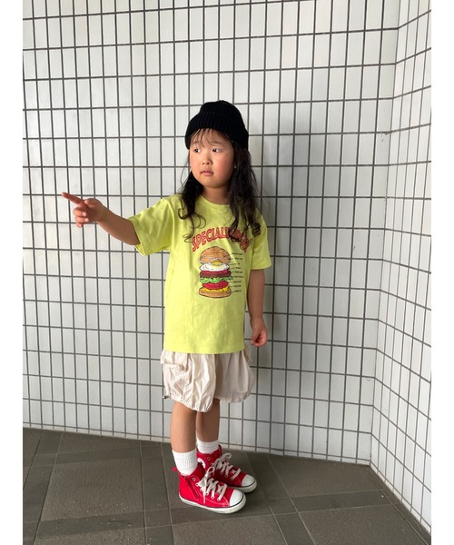 TARKER(ターカー)の「インパン付きナイロンバルーンスカート(スカート・キッズ・オフホワイト/ピンク・90/100/110/120/130/140/150)」の4枚目の写真