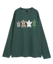 CRAFT STANDARD BOUTIQUE | アニマルプリントL/S TEE-B(Tシャツ/カットソー)