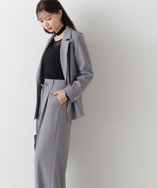 PROPORTION BODY DRESSING(プロポーションボディドレッシング)の「セットアップタックパンツ / 1215130300(その他パンツ・レディース・ベージュ/グレー・SMALL/MEDIUM)」の13枚目の写真