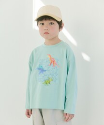 恐竜 プルオーバー ロングスリーブ / キッズ 100cm-130cm