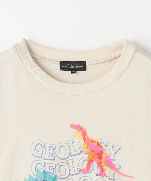 green label relaxing(グリーンレーベルリラクシング)の「恐竜 プルオーバー ロングスリーブ / キッズ 100cm-130cm(Tシャツ/カットソー・キッズ・オレンジ/ライム/ナチュラル・110cm/130cm/120cm/100cm)」の11枚目の写真