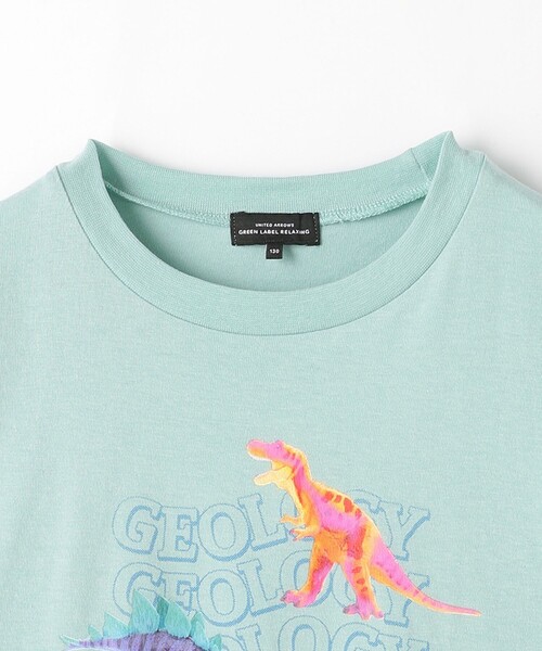 green label relaxing(グリーンレーベルリラクシング)の「恐竜 プルオーバー ロングスリーブ / キッズ 100cm-130cm(Tシャツ/カットソー・キッズ・オレンジ/ライム/ナチュラル・110cm/130cm/120cm/100cm)」の15枚目の写真
