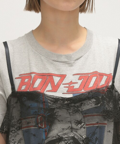 BEAMS BOY(ビームスボーイ)の「maturely / トリコット シフォン レース キャミソール(キャミソール・レディース・チャコールグレー/ネイビー・ONE SIZE)」の14枚目の写真