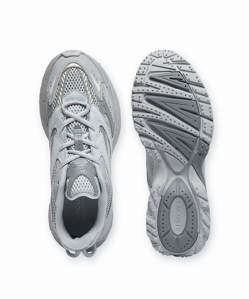 LACOSTE（ラコステ）の「メンズ L003 NEO SHOT 125 1 SMA ビッグメッシュ ハイテクスニーカー（スニーカー・メンズ・グレー/ホワイト×ホワイト/ブラック/グリーン/オレンジ/ライトイエロー/ネイビー・26.5cm/29.0cm/28.0cm/25.0cm/28.5cm/25.5cm/27.0cm/26.0cm/30.0cm）」の18枚目の写真