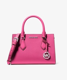 美品　MICHAEL KORS ブラウン ピンク ハンドバッグ　Momo MICHAEL MICHAEL KORS マイケルマイケルコース 2WAY
