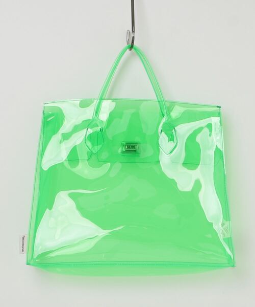 FRUIT OF THE LOOM(フルーツオブザルーム)の「FRUIT OF THE LOOM / FTL VINYL TOTE BAG & STICKER SEAL SET / 80920900(トートバッグ・レディース・ブラック/オレンジ/ブラウン/ミント・ONESIZE)」の5枚目の写真