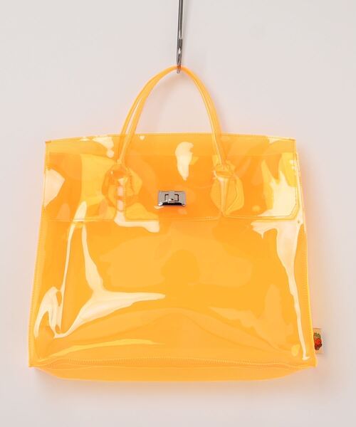 FRUIT OF THE LOOM(フルーツオブザルーム)の「FRUIT OF THE LOOM / FTL VINYL TOTE BAG & STICKER SEAL SET / 80920900(トートバッグ・レディース・ブラック/オレンジ/ブラウン/ミント・ONESIZE)」の10枚目の写真