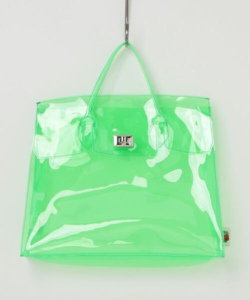 FRUIT OF THE LOOM(フルーツオブザルーム)の「FRUIT OF THE LOOM / FTL VINYL TOTE BAG & STICKER SEAL SET / 80920900(トートバッグ・レディース・ブラック/オレンジ/ブラウン/ミント・ONESIZE)」の13枚目の写真