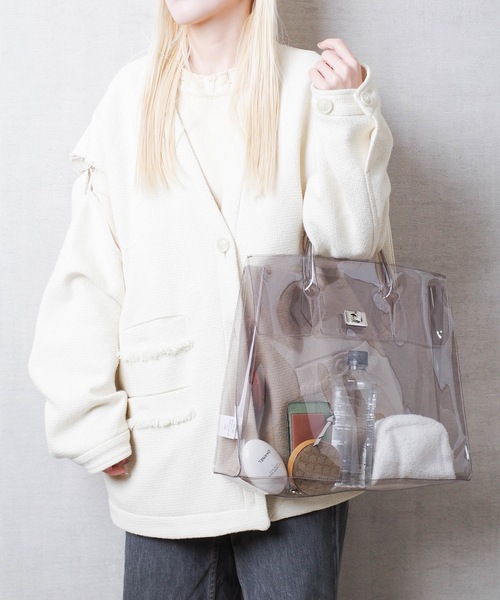 FRUIT OF THE LOOM(フルーツオブザルーム)の「FRUIT OF THE LOOM / FTL VINYL TOTE BAG & STICKER SEAL SET / 80920900(トートバッグ・レディース・ブラック/オレンジ/ブラウン/ミント・ONESIZE)」の15枚目の写真