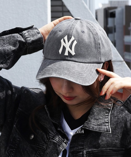 セール】【日本未入荷】MLB KOREA Hフィット ピグメント アン