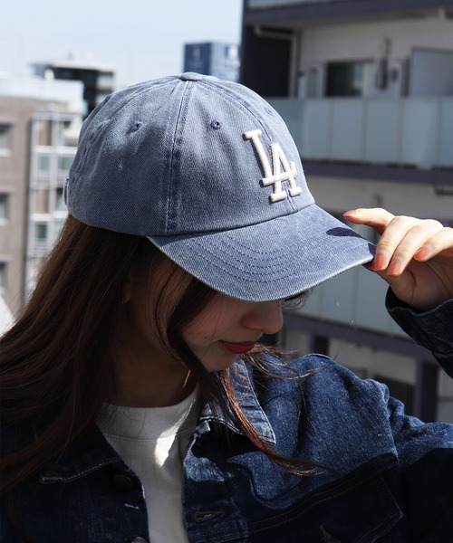 セール】【日本未入荷】MLB KOREA Hフィット ピグメント アン