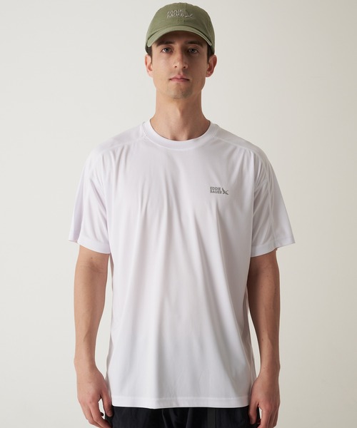 Eddie Bauer(エディーバウアー)の「レゾリューション 半袖 Tシャツ(Tシャツ/カットソー・メンズ・ダークネイビー/ホワイト/セージグリーン・XXL/XL/L/M/S)」の4枚目の写真