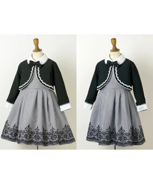 Catherine Cottage（キャサリンコテージ）の「フロッキープリントスーツ（スーツセット・キッズ・ブラック・110/120/130/140/150/160）」の18枚目の写真