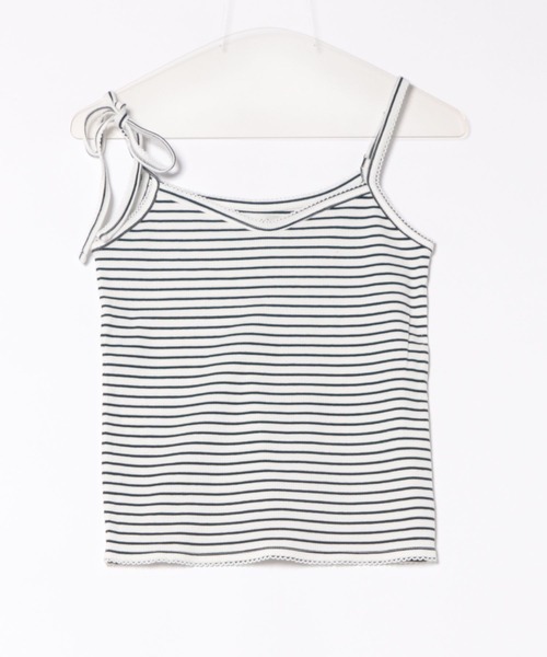トップス ANDMARY Tina ribbon tops white andmary Tina ribbon tops ティナリボントップス ホワイト