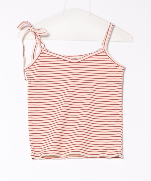 TINA：JOJUN（ティーナジョジュン）の「ワンショルダー リボンキャミソール TINA：JOJUN（キャミソール・レディース・ネイビー/レッド/ブルー・M）」の3枚目の写真