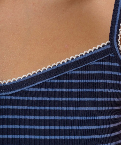 TINA：JOJUN（ティーナジョジュン）の「ワンショルダー リボンキャミソール TINA：JOJUN（キャミソール・レディース・ネイビー/レッド/ブルー・M）」の17枚目の写真