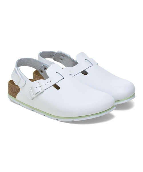 BIRKENSTOCK（ビルケンシュトック）の「【公式】ビルケンシュトック Tokio PRO/トキオ PRO ナチュラルレザーコーテッド（サンダル・レディース・ホワイト・24.5cm【ナロー幅】/25cm【ナロー幅】/22.5cm【ナロー幅】/23cm【ナロー幅】/24cm【ナロー幅】）」の4枚目の写真