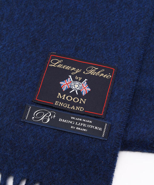 B:MING by BEAMS（ビーミングバイビームス）の「ビーミング by ビームス / MOONソリッドマフラー（マフラー・メンズ・ライトグレー/グレー/ライトブルー/ブルー・ONE SIZE）」の7枚目の写真