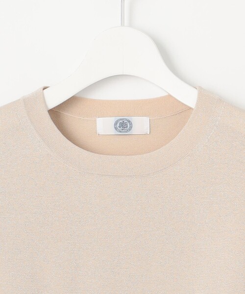 J.PRESS(ジェイプレス)の「【洗える・抗菌防臭】LUREX ラメ ニットT(ニット/セーター・レディース・ライトグレー系/ベージュ系/ダークブラウン系・MEDIUM/LARGE)」の15枚目の写真