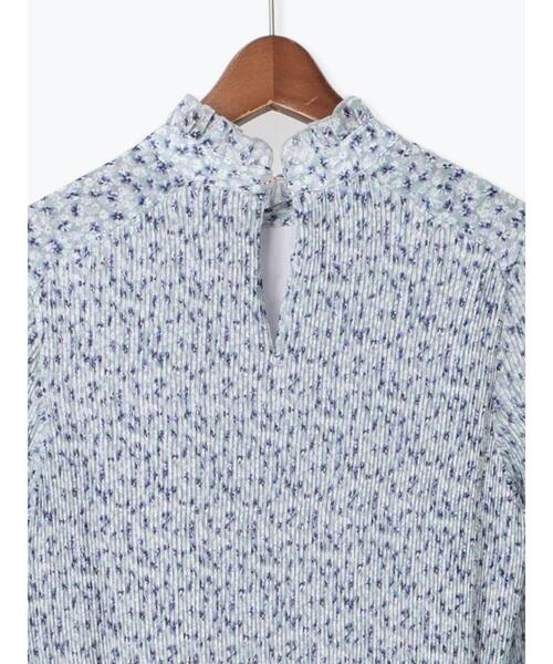 Te chichi(テチチ)の「【宮本茉由着用】小花柄プリーツワンピース(ワンピース・レディース・ネイビー/グレー・F)」の22枚目の写真