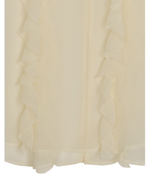 RUFFLE FRILL CHIFFON BLOUSE（シャツ/ブラウス）｜Ameri