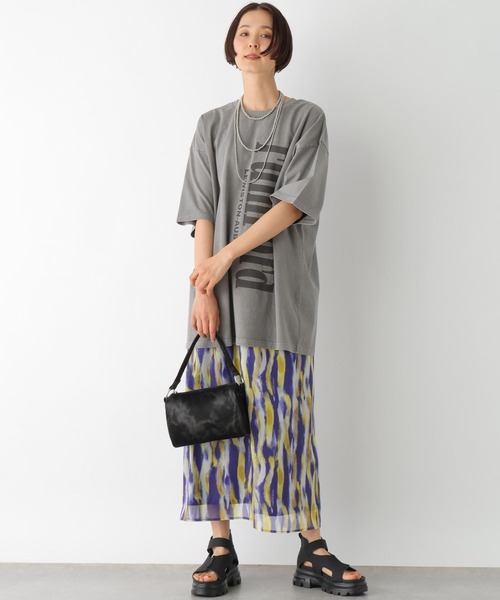 LEPSIM(レプシィム)の「タイダイハンドバッグ 322109(ハンドバッグ・レディース・ブラック/チャコールグレー・ONE SIZE)」の7枚目の写真