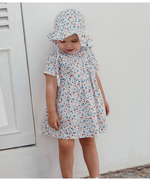 PETIT BATEAU（プチバトー）の「クロシェ（ハット・キッズ・ホワイト系その他・6MONTH/18MONTH/36MONTH）」の3枚目の写真