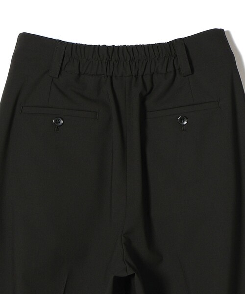 セール】〈手洗い可能〉2タック ワイド パンツ（ブラック）（その他