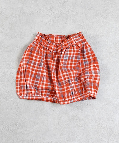 MARKEY'S（マーキーズ）の「ウエストフリルバルーンパンツ（その他パンツ・キッズ・ブルー/ネイビー/レッド・130/120/110/100/95/90/80）」の3枚目の写真