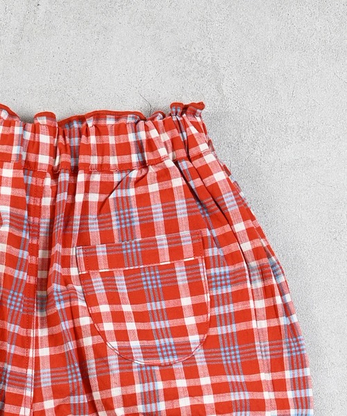 MARKEY'S（マーキーズ）の「ウエストフリルバルーンパンツ（その他パンツ・キッズ・ブルー/ネイビー/レッド・130/120/110/100/95/90/80）」の6枚目の写真