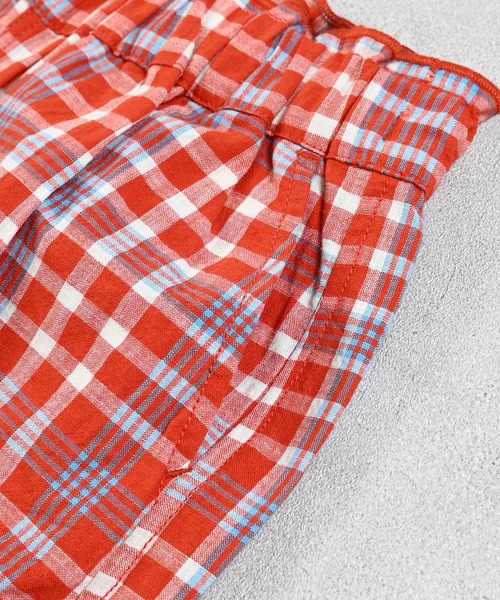 MARKEY'S（マーキーズ）の「ウエストフリルバルーンパンツ（その他パンツ・キッズ・ブルー/ネイビー/レッド・130/120/110/100/95/90/80）」の7枚目の写真