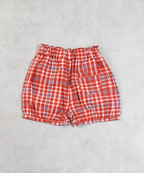 MARKEY'S（マーキーズ）の「ウエストフリルバルーンパンツ（その他パンツ・キッズ・ブルー/ネイビー/レッド・130/120/110/100/95/90/80）」の4枚目の写真