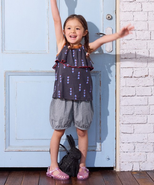 MARKEY'S（マーキーズ）の「ウエストフリルバルーンパンツ（その他パンツ・キッズ・ブルー/ネイビー/レッド・130/120/110/100/95/90/80）」の17枚目の写真