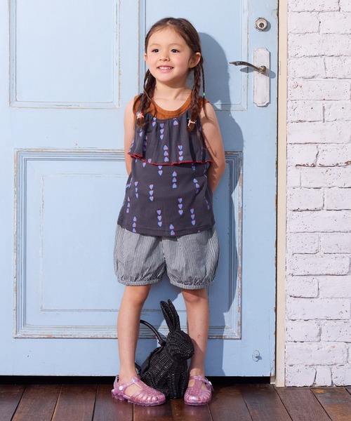 MARKEY'S（マーキーズ）の「ウエストフリルバルーンパンツ（その他パンツ・キッズ・ブルー/ネイビー/レッド・130/120/110/100/95/90/80）」の18枚目の写真