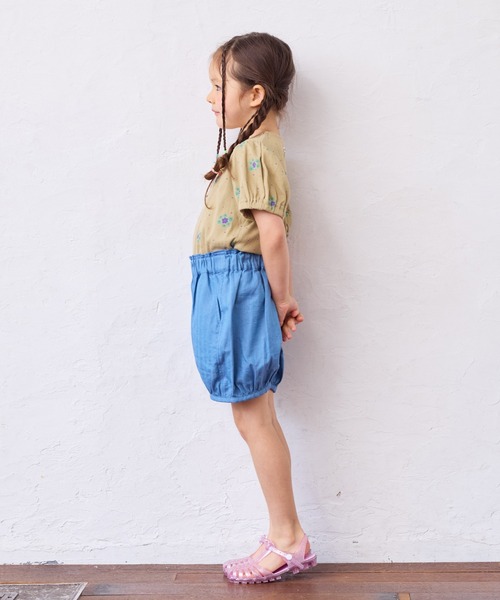 MARKEY'S（マーキーズ）の「ウエストフリルバルーンパンツ（その他パンツ・キッズ・ブルー/ネイビー/レッド・130/120/110/100/95/90/80）」の12枚目の写真