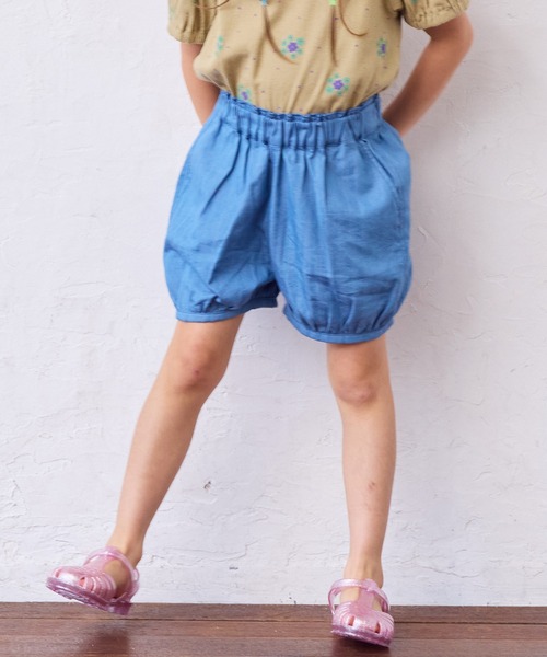 MARKEY'S（マーキーズ）の「ウエストフリルバルーンパンツ（その他パンツ・キッズ・ブルー/ネイビー/レッド・130/120/110/100/95/90/80）」の11枚目の写真