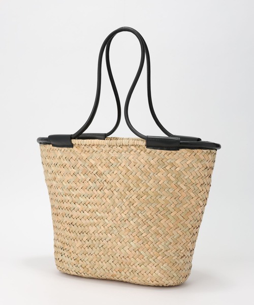 Curensology（カレンソロジー）の「Curensology(カレンソロジー)/＜ＣＳＧ＞シーグラスレザーハンドバッグ（ハンドバッグ・レディース・ブラック・FREE）」の7枚目の写真