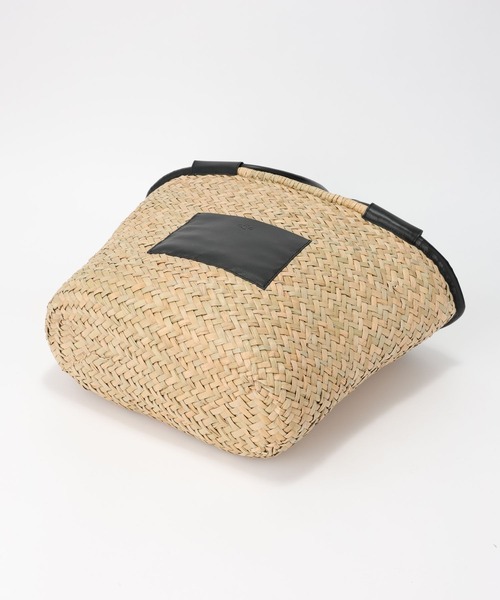 Curensology（カレンソロジー）の「Curensology(カレンソロジー)/＜ＣＳＧ＞シーグラスレザーハンドバッグ（ハンドバッグ・レディース・ブラック・FREE）」の8枚目の写真