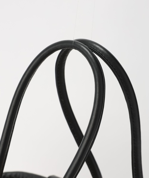 Curensology（カレンソロジー）の「Curensology(カレンソロジー)/＜ＣＳＧ＞シーグラスレザーハンドバッグ（ハンドバッグ・レディース・ブラック・FREE）」の14枚目の写真